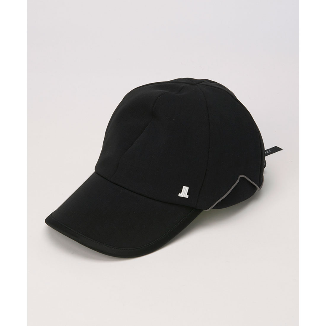 LANVINSPORT ランバン スポール LANVIN SPORT ラインデザインキャップ【リボン取り ブラック F LANVINSPORT ランバン スポール LANVIN SPORT ラインデザインキャップ【リボン取り ブラック F