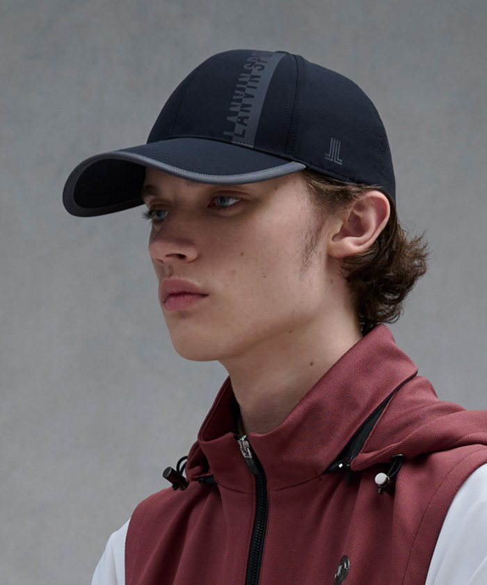 LANVINSPORT ランバン スポール LANVIN SPORT ロゴデザインナイロンキャップ ブラック F LANVINSPORT ランバン スポール LANVIN SPORT ロゴデザインナイロンキャップ ブラック F