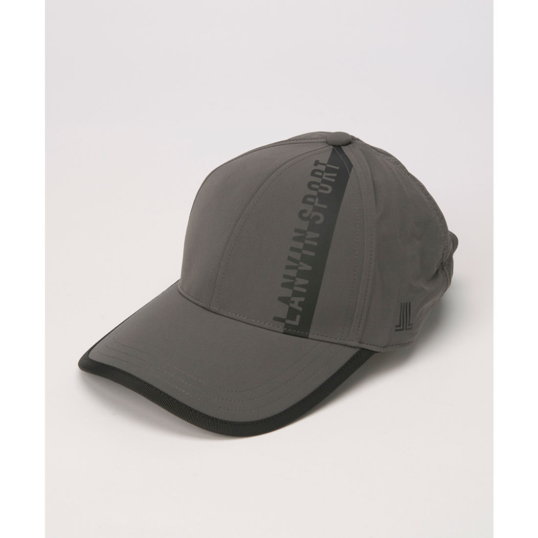 LANVINSPORT ランバン スポール LANVIN SPORT ロゴデザインナイロンキャップ チャコールグレー F LANVINSPORT ランバン スポール LANVIN SPORT ロゴデザインナイロンキャップ チャコールグレー F