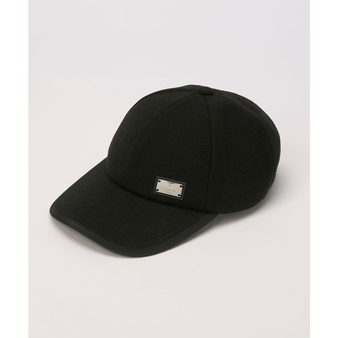 LANVINSPORT ランバン スポール LANVIN SPORT ウール調ニードルストレッチキャップ ブラック F LANVINSPORT ランバン スポール LANVIN SPORT ウール調ニードルストレッチキャップ ブラック F