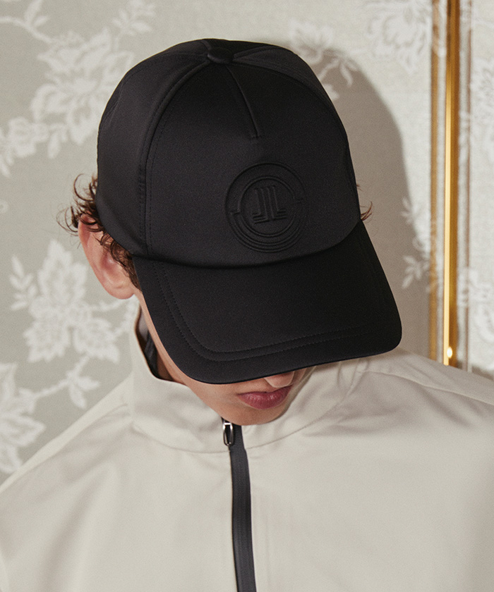 LANVINSPORT ランバン スポール LANVIN SPORT ロゴエンボスキャップ ブラック F LANVINSPORT ランバン スポール LANVIN SPORT ロゴエンボスキャップ ブラック F