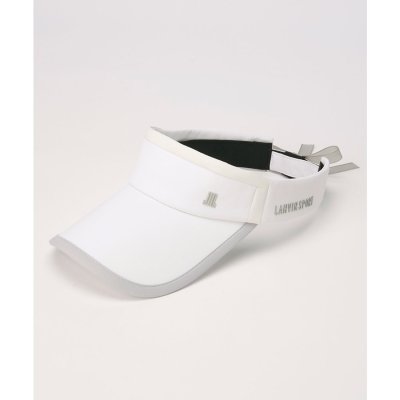 ランバン スポール LANVIN SPORT サンバイザー【リボン取り外し可能】