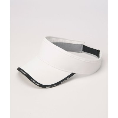 ランバン スポール LANVIN SPORT パイピングロゴバイザー