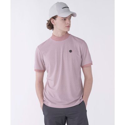 ランバン スポール LANVIN SPORT モックネック半袖シャツ【Sunsc