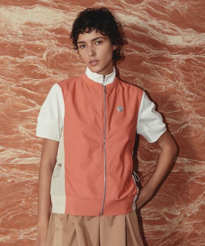 ランバン スポール LANVIN SPORT バルーンスリーブ5分袖シャツ【Su