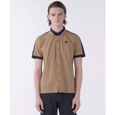 ランバン スポール LANVIN SPORT タックアウトフルオープンシャツ【U