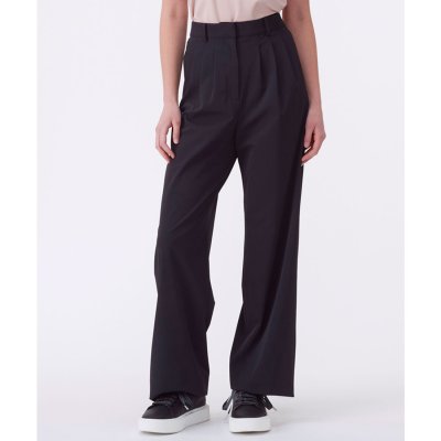 ランバン スポール LANVIN SPORT タックワイドパンツ【2WAYストレ