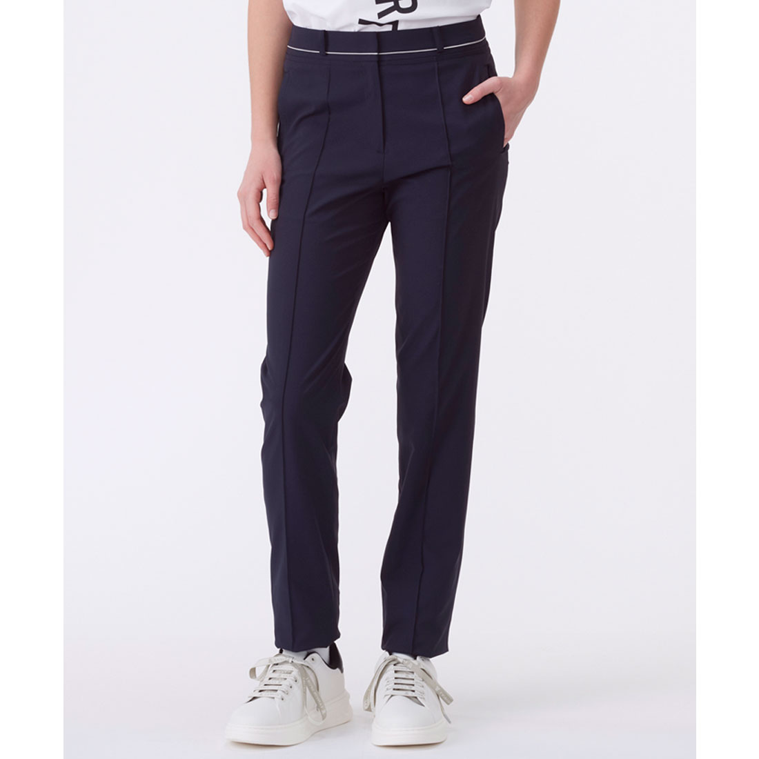 LANVIN SPORT ランバンスポール　インナー付き　セーター　スニード LANVIN SPORT ランバン スポール - ニット・セーター -デサント