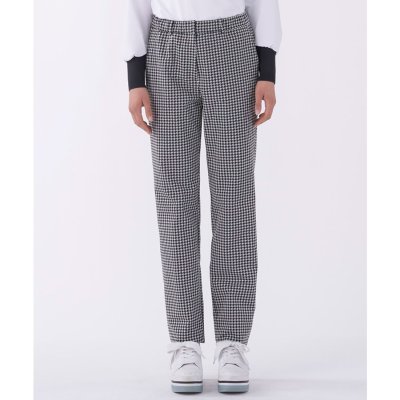 ランバン スポール LANVIN SPORT 総柄イージーテーパードパンツ【はっ