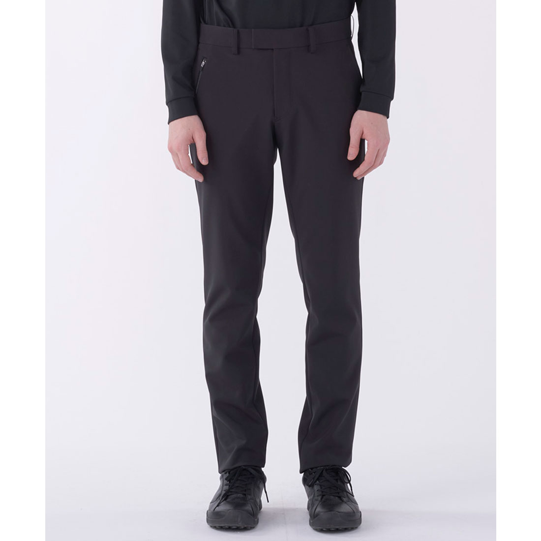 LANVINSPORT ランバン スポール LANVIN SPORT ボンディングパンツ【防風/ストレッ ブラック 79 LANVINSPORT ランバン スポール LANVIN SPORT ボンディングパンツ【防風/ストレッ ブラック 79