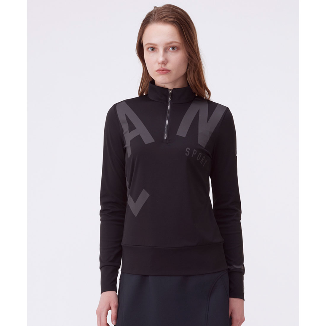 LANVIN SPORT ランバンスポール 長袖ハーフジップシャツ サイズ38 LANVIN - coco 中古 ランバンスポール LANVIN SPORT メンズ 長袖