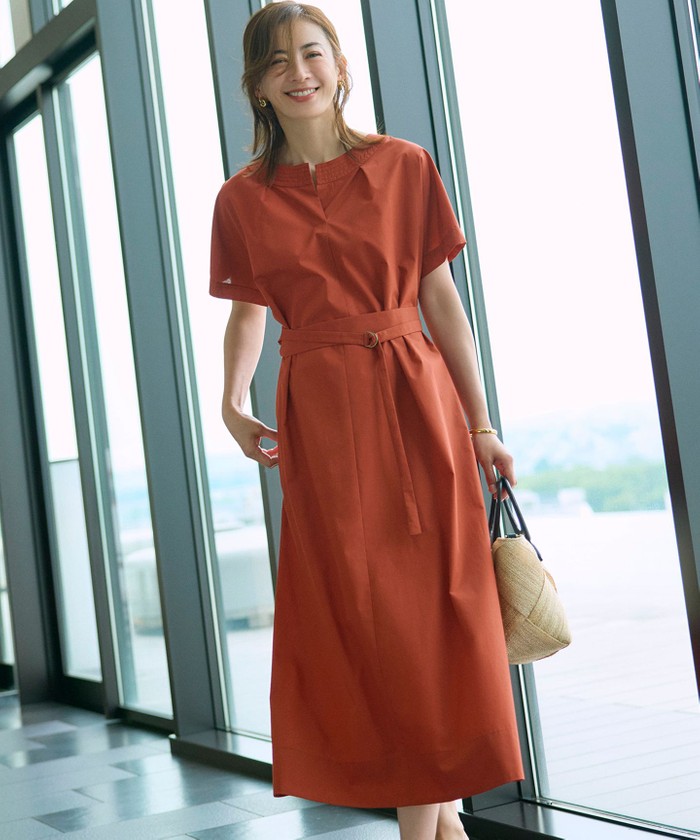 NO.SPROJECT レッドワンピース Ruched Plunge One-piece Swimsuit In Liberty® Eliza's Red