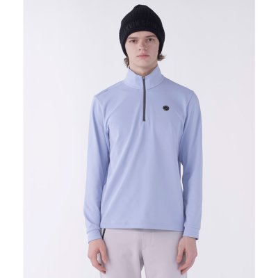 ランバン スポール LANVIN SPORT 裏起毛ハーフジップ長袖シャツ【防風