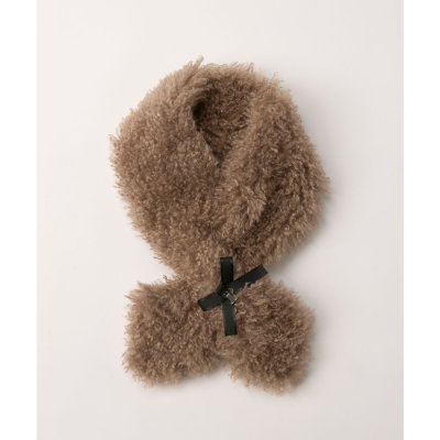 ランバン スポール LANVIN SPORT フェイクファーマフラー【保温】