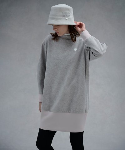 ランバン スポール LANVIN SPORT コクーンシルエットワンピース【2W