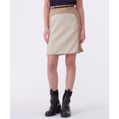 ランバン スポール LANVIN SPORT 長め丈スカート【ストレッチ】