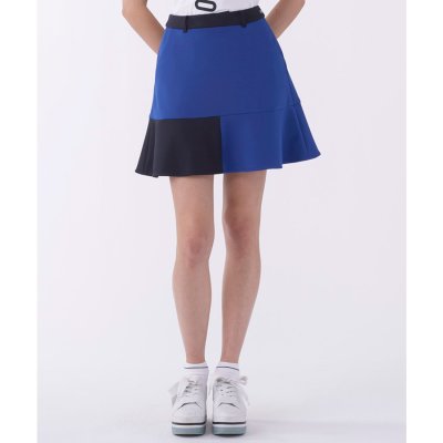 ランバン スポール LANVIN SPORT 裾ブロッキングフレアースカート【2