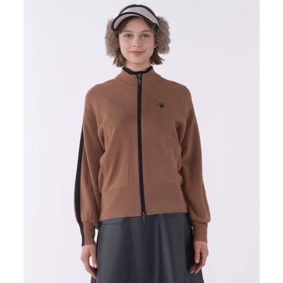 ランバン スポール LANVIN SPORT クルーネックニットブルゾン