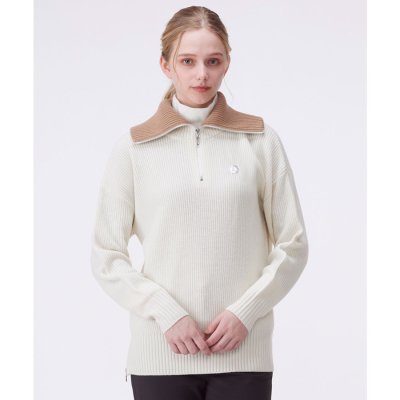 ランバン スポール LANVIN SPORT ロールカラーセーター