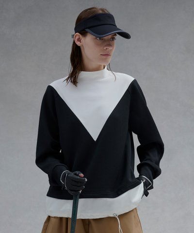 ランバン スポール LANVIN SPORT ブロッキングプルオーバー【UV/吸