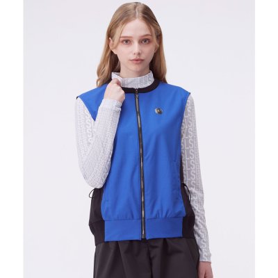 ランバン スポール LANVIN SPORT クルーネックアウターベスト【2WA