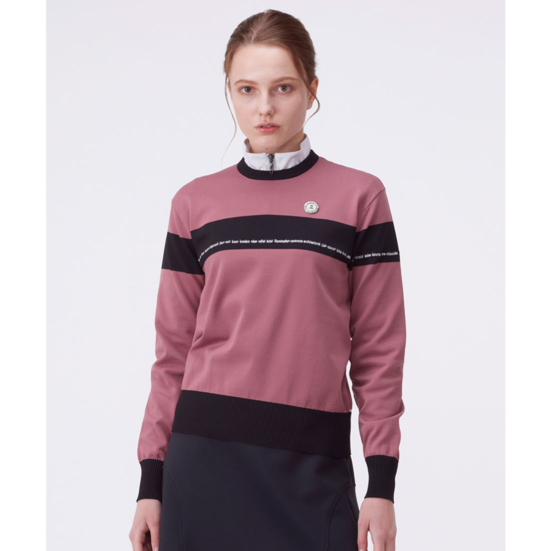 ランバン スポール LANVIN SPORT ポリエステルクルーネック