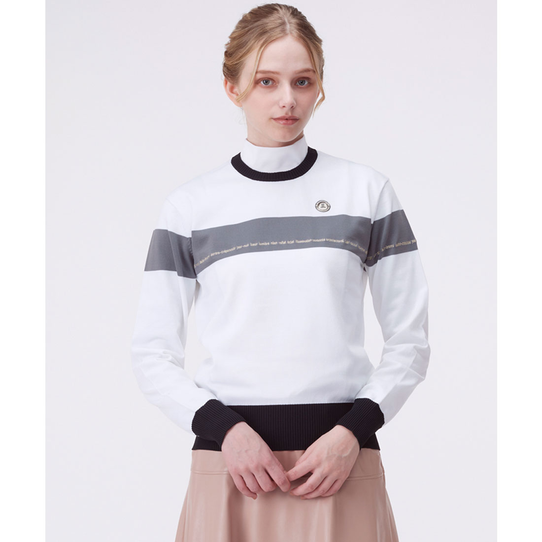 ランバン スポール LANVIN SPORT ポリエステルクルーネック