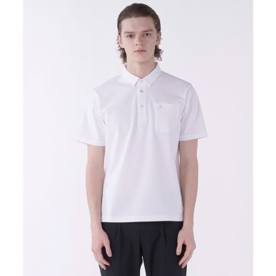 ランバン スポール LANVIN SPORT マスターシード鹿の子半袖ポロシャツ