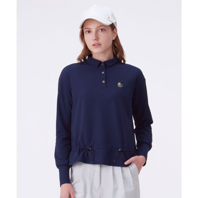 ランバン スポール LANVIN SPORT ウエストドロスト長袖シャツ【Sun