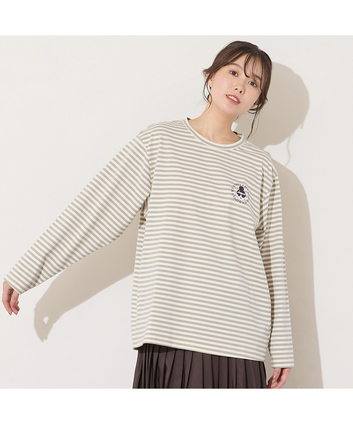 t(*^-^*)t様用です¨*•.¸♬︎ HAPPY FACE・手洗いOK】エマちゃんプリントロンT(508345018)｜阪急