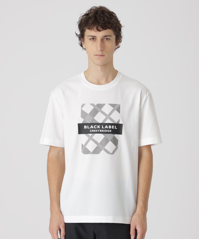 【美品✨】ブラックレーベルクレストブリッジ　ロンT ラインロゴ　白　LL XL 美品✨】ブラックレーベルクレストブリッジ ロンT ラインロゴ 白 LL XL