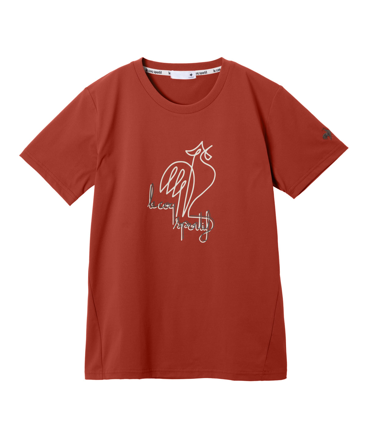 lecoqsportif(ings) ルコックスポルティフ le coq sportif ヘランカ 半袖Tシャツ レッド L