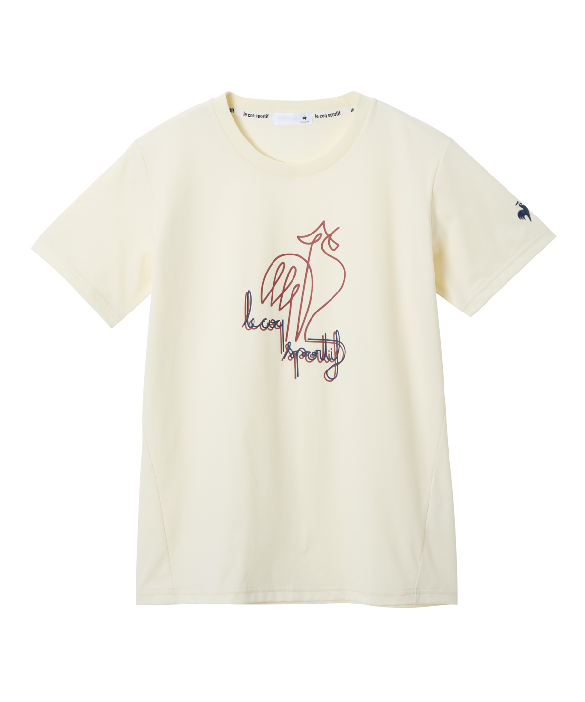 lecoqsportif(ings) ルコックスポルティフ le coq sportif ヘランカ 半袖Tシャツ ホワイト M