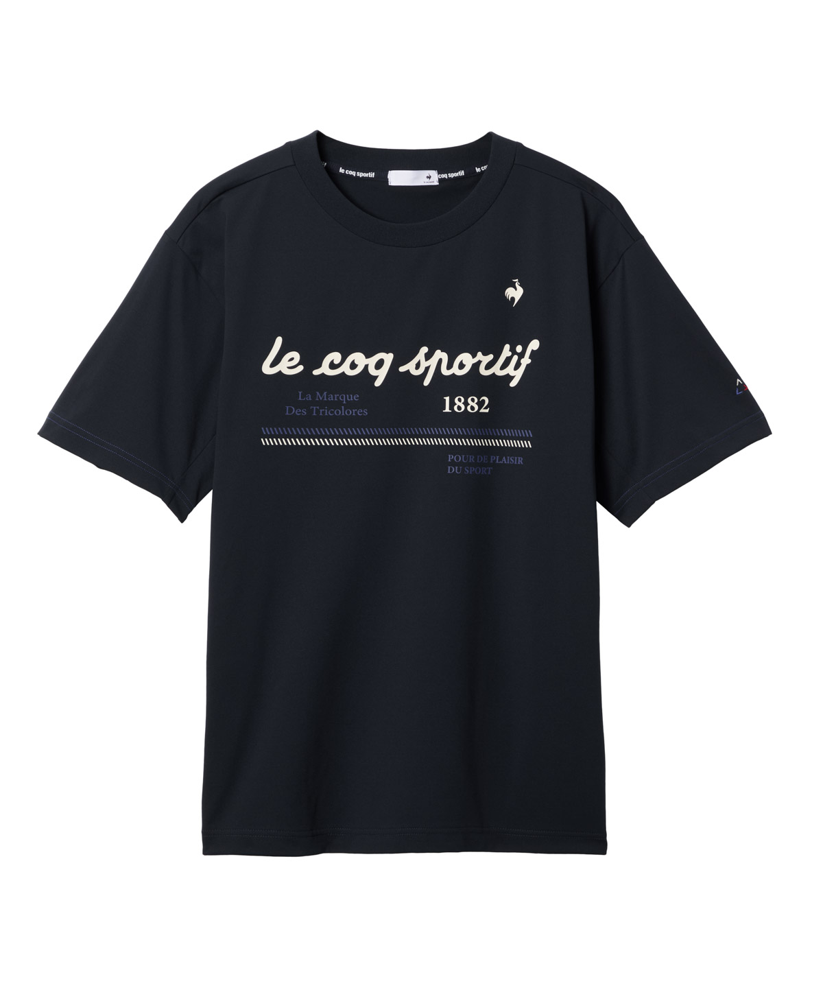 lecoqsportif(ings) ルコックスポルティフ le coq sportif ヘランカ半袖Tシャツ ネイビー L lecoqsportif(ings) ルコックスポルティフ le coq sportif ヘランカ半袖Tシャツ ネイビー L