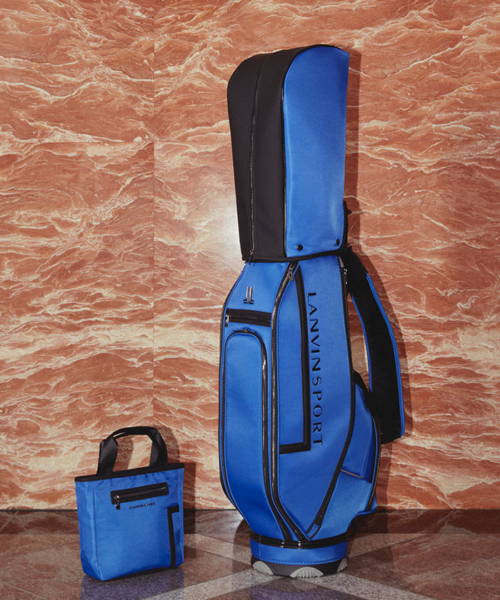 LANVINSPORT ランバン スポール LANVIN SPORT コーデュラナイロンキャディバッグ【 ブルー F LANVINSPORT ランバン スポール LANVIN SPORT コーデュラナイロンキャディバッグ【 ブルー F