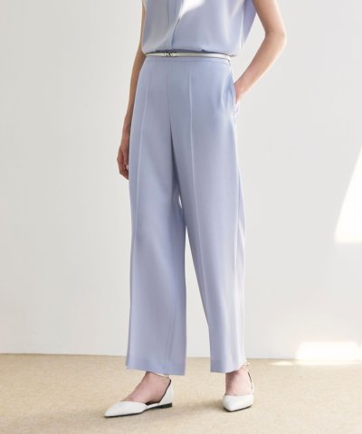 【ウォッシャブル】ライトジョーゼット　パンツ