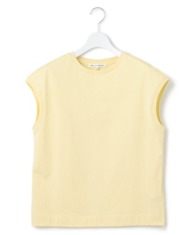 【洗える】コンパクトヤーン フレンチスリーブ Tシャツ