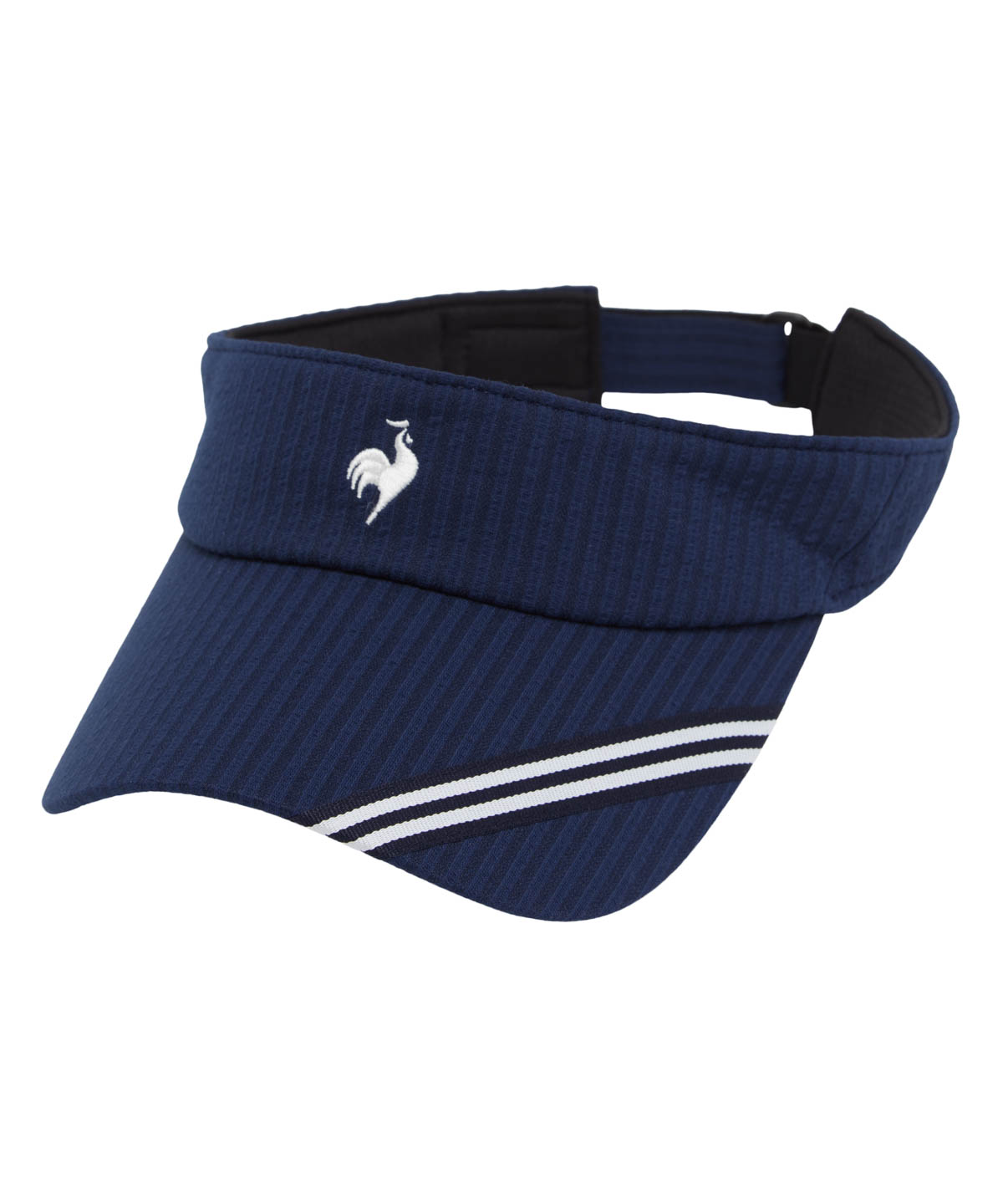 lecoqsportif(ings) ルコックスポルティフ le coq sportif サンバイザー ネイビー F lecoqsportif(ings) ルコックスポルティフ le coq sportif サンバイザー ネイビー F