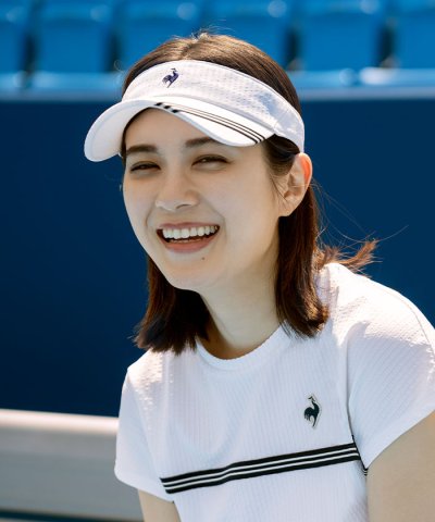 ルコックスポルティフ le coq sportif サンバイザー