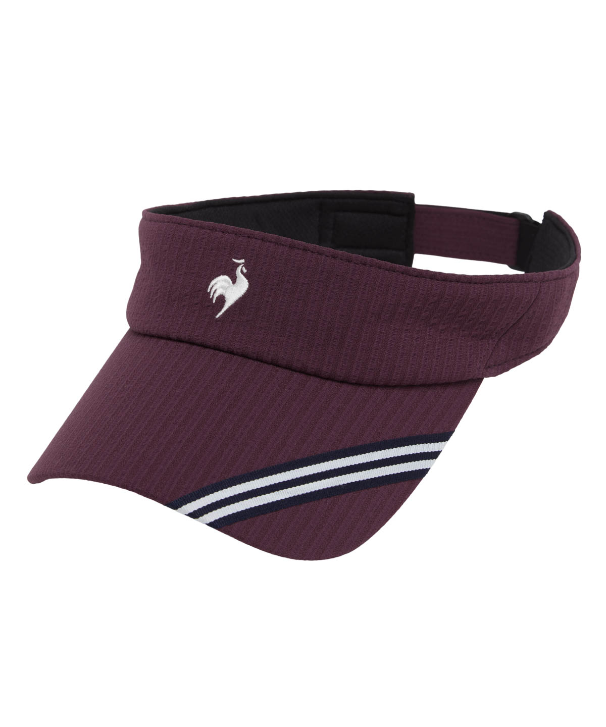 lecoqsportif(ings) ルコックスポルティフ le coq sportif サンバイザー レッド F lecoqsportif(ings) ルコックスポルティフ le coq sportif サンバイザー レッド F