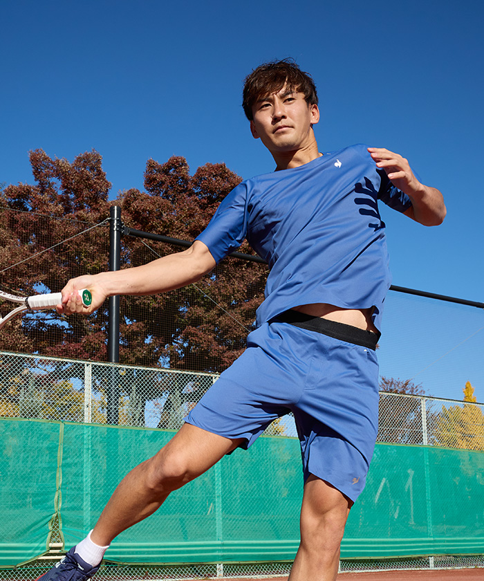 lecoqsportif(ings) ルコックスポルティフ le coq sportif ゲームパンツ ブルー M lecoqsportif(ings) ルコックスポルティフ le coq sportif ゲームパンツ ブルー M