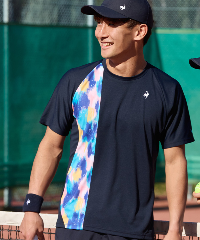 lecoqsportif(ings) ルコックスポルティフ le coq sportif Aile forme グラフ ネイビー O lecoqsportif(ings) ルコックスポルティフ le coq sportif Aile forme グラフ ネイビー O