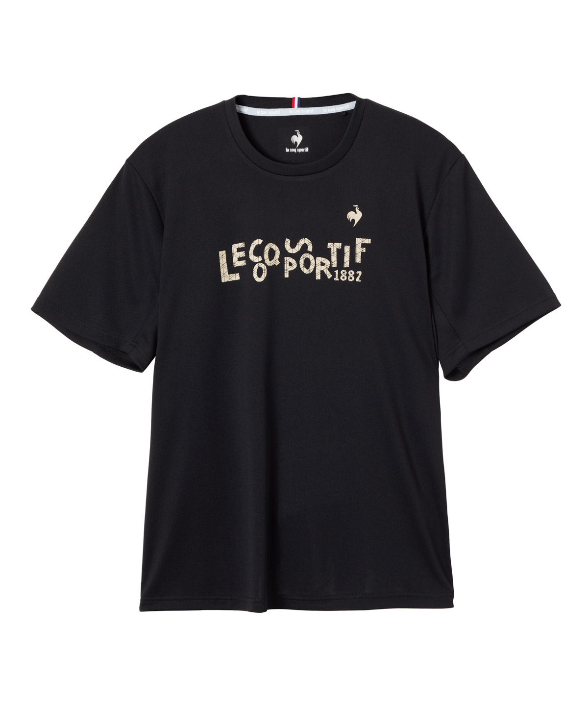 lecoqsportif(ings) ルコックスポルティフ le coq sportif プラクティスシャツ ブラック O
