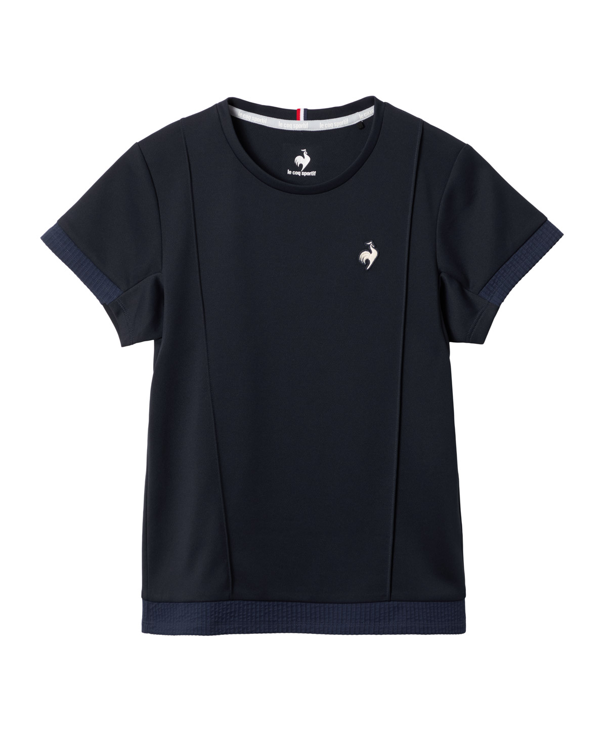 le coq sportif トリコプリントゲームシャツ QTMVJA91-NV 2024SS