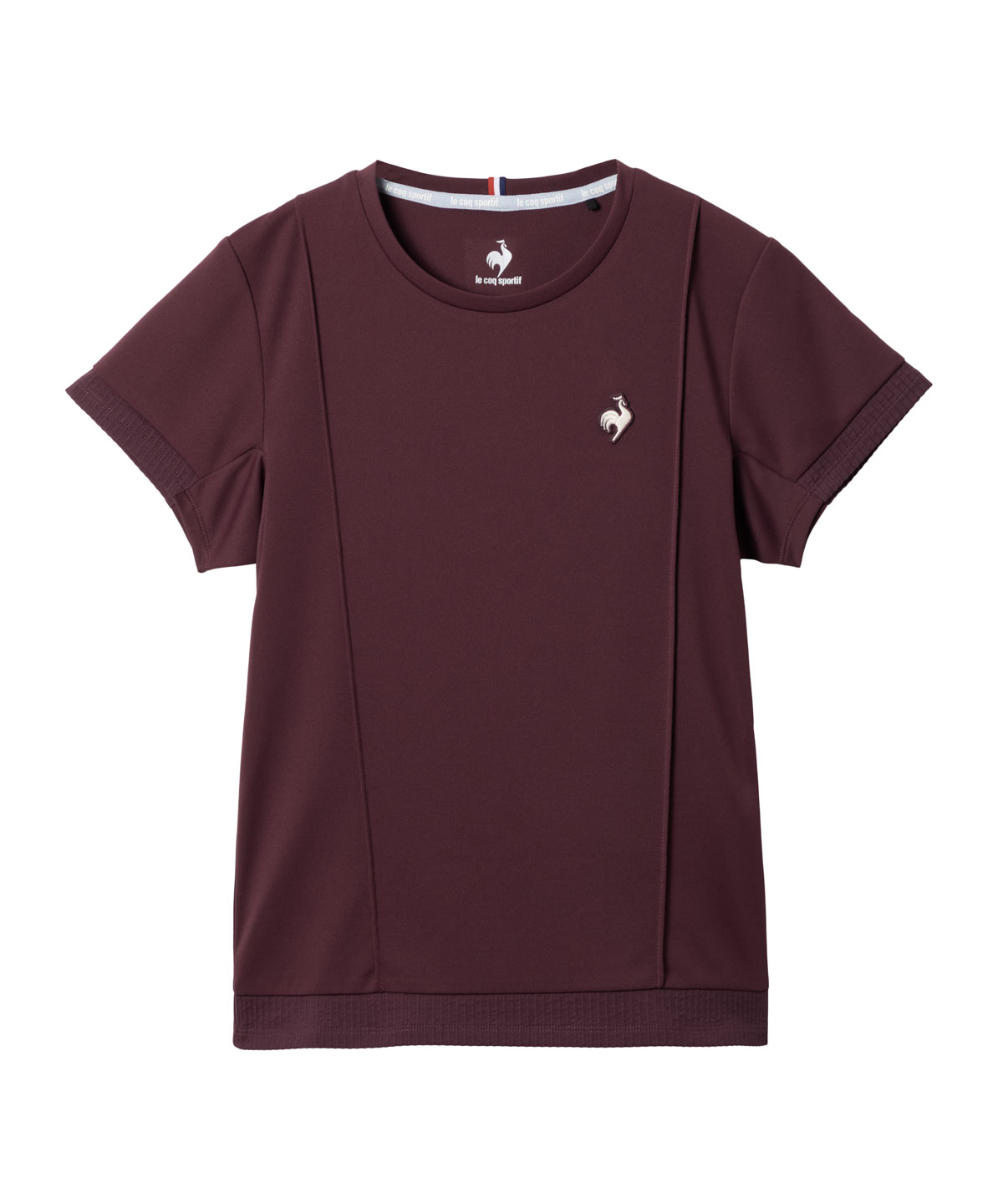 lecoqsportif(ings) ルコックスポルティフ le coq sportif 半袖ゲームシャツ レッド O
