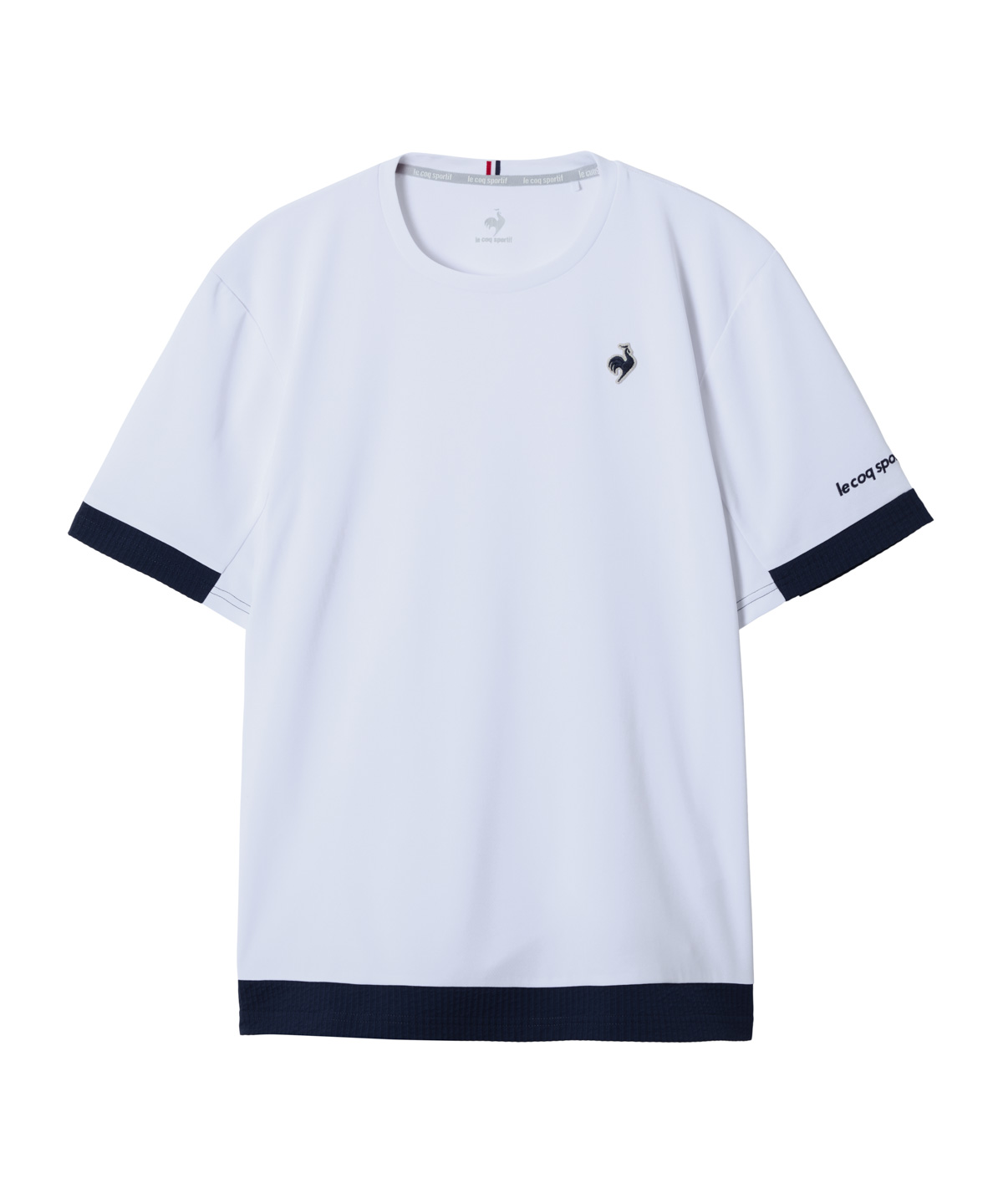 lecoqsportif(ings) ルコックスポルティフ le coq sportif 半袖ゲームシャツ ホワイト M lecoqsportif(ings) ルコックスポルティフ le coq sportif 半袖ゲームシャツ ホワイト M
