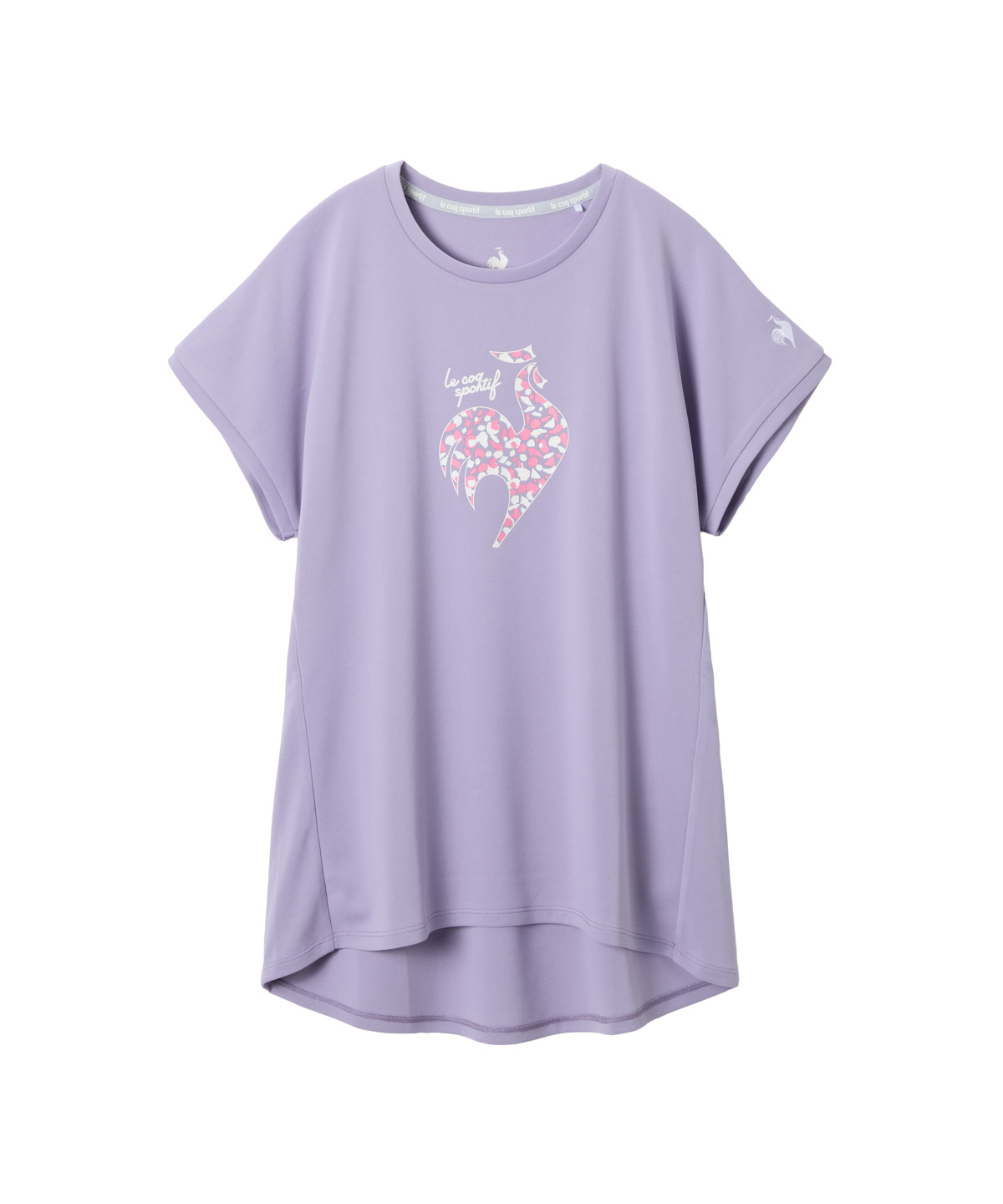 lecoqsportif(ings) ルコックスポルティフ le coq sportif プラクティスシャツ パープル S