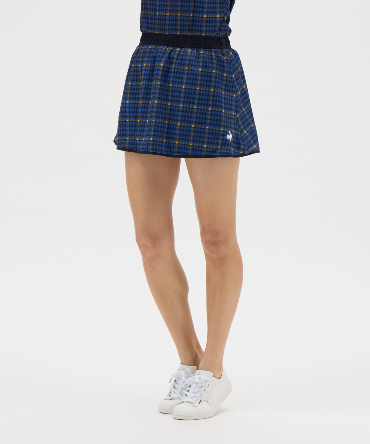 lecoqsportif(ings) ルコックスポルティフ le coq sportif リバーシブルスコート ネイビー S