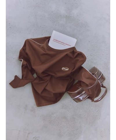 emmiロゴロングTシャツ