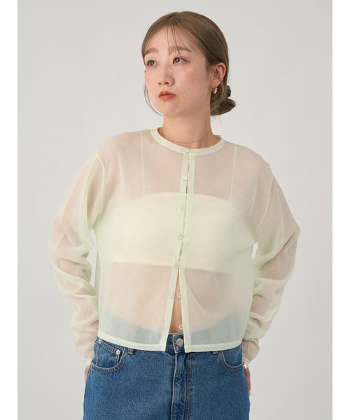 グリーン系｜カーディガン｜emmi atelier(エミ アトリエ)｜阪急百貨店